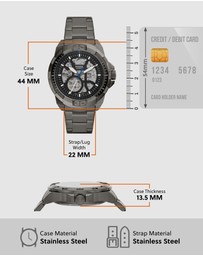 Fossil - Fossil Bronson Smoke Watch ME3218