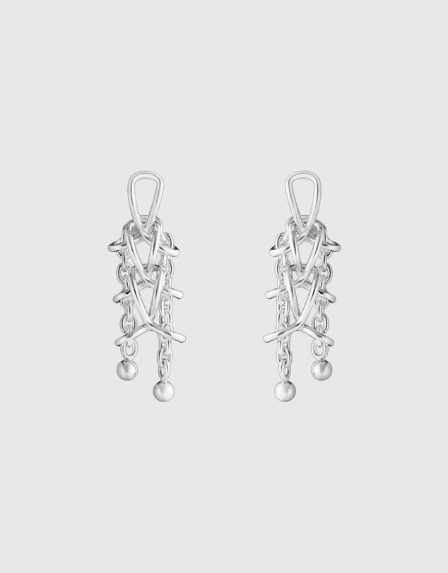 Georg Jensen - Weft Double Earrings