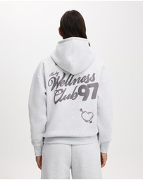 Cotton On Body Active - Plush Premium Graphic Hoodie