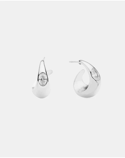 Amber Sceats - Ansel Earrings in Silver