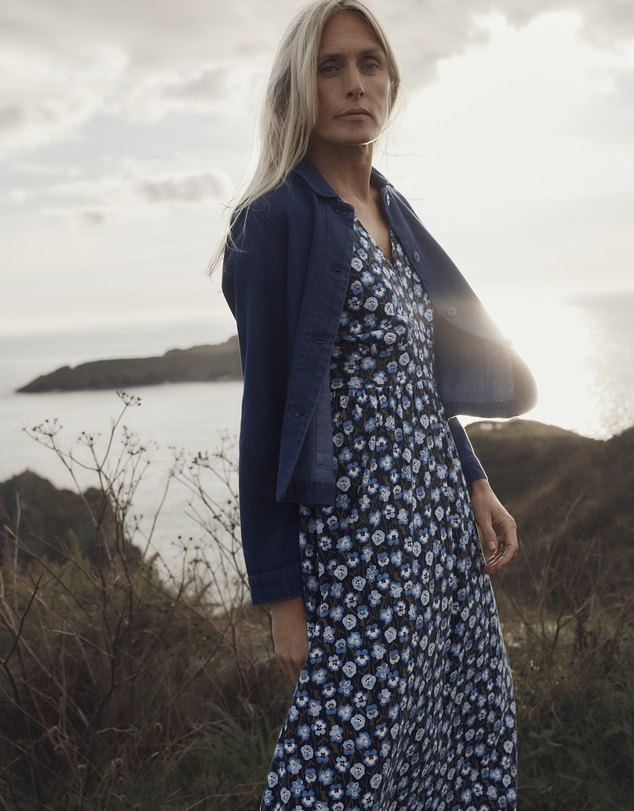 Seasalt - Seasalt Cornwall Navy Chateaux Dress