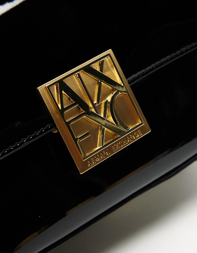 Armani Exchange - Amy Patent Crossbody Small