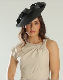 Morgan & Taylor - Trisha Fascinator in Black