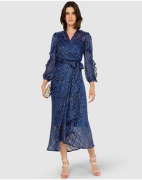 SACHA DRAKE - Shona Midi Wrap Dress