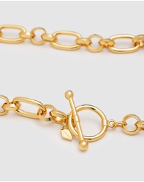 Nialaya Jewellery - Women's Chunky T-Bar Bracelet