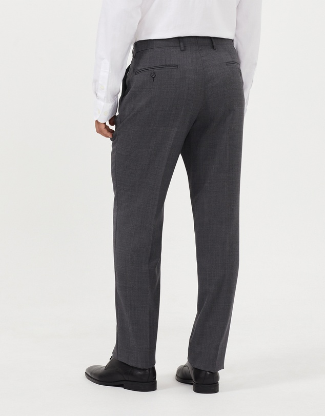 Van Heusen - Wool Blend Glen Check Suit Pant