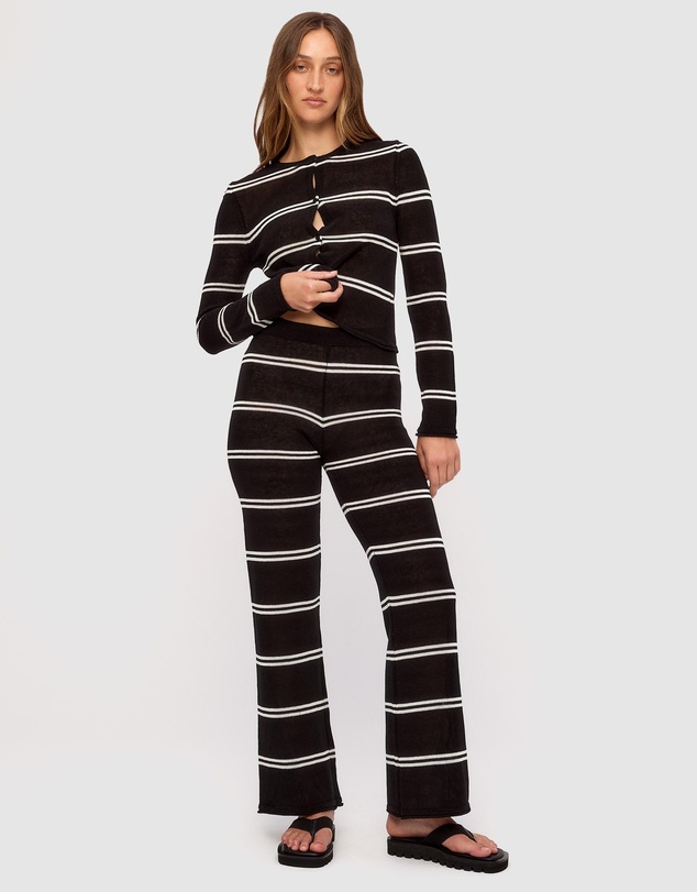 Zulu & Zephyr - Textured Knit Pants