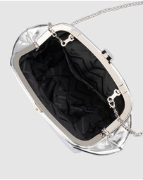 Olga Berg - Tally Metallic Clutch