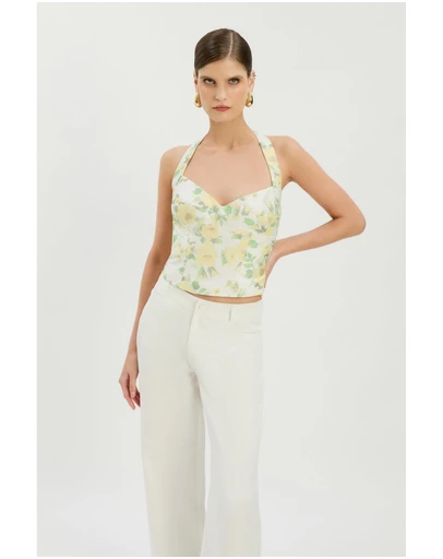 Bardot - Deserae Halter Neck Top