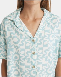 Billabong - Girls 8 to 16 Lost On You Short Sleeve Shirt