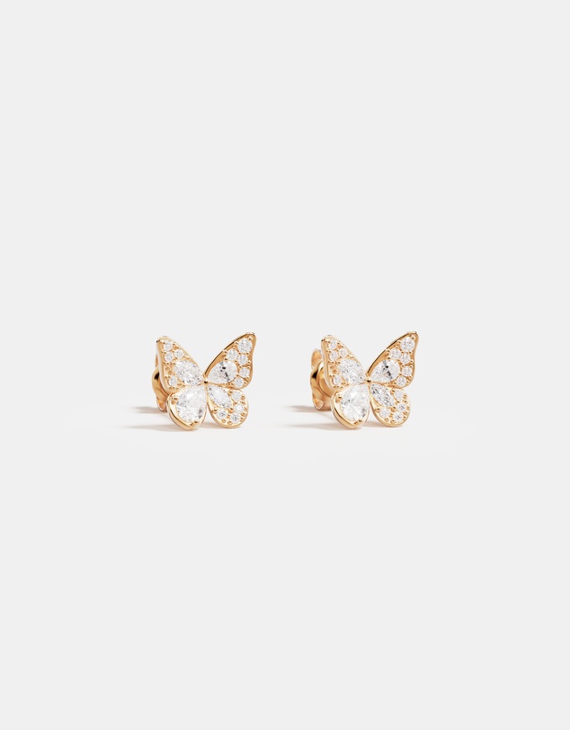 By Charlotte - I Believe, I Become Stud Earrings