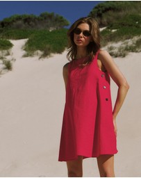 Soon Maternity - Maeve Linen Feeding Dress