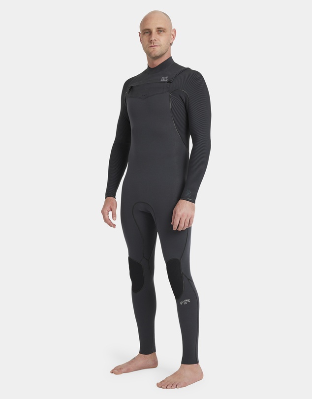 Billabong - Mens 3/2Mm Furnace Natural Chest Zip Wetsuit