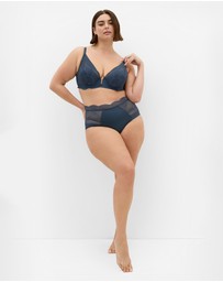 City Chic - Lia Contour Plunge Lace Bra