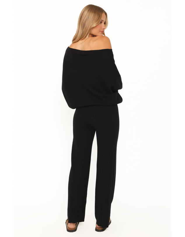 Petal & Pup - Sheena Dolman Sleeve Pant Set - Black