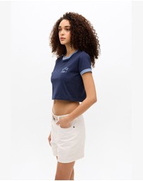 Superdry - Athletic Essentials Ringer Slim Fit Tee
