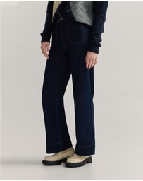 Oxford - Alexa Stretch Patch Pocket Jeans