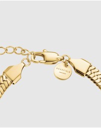 Rosefield - Large Snake Gold-Tone Bracelet