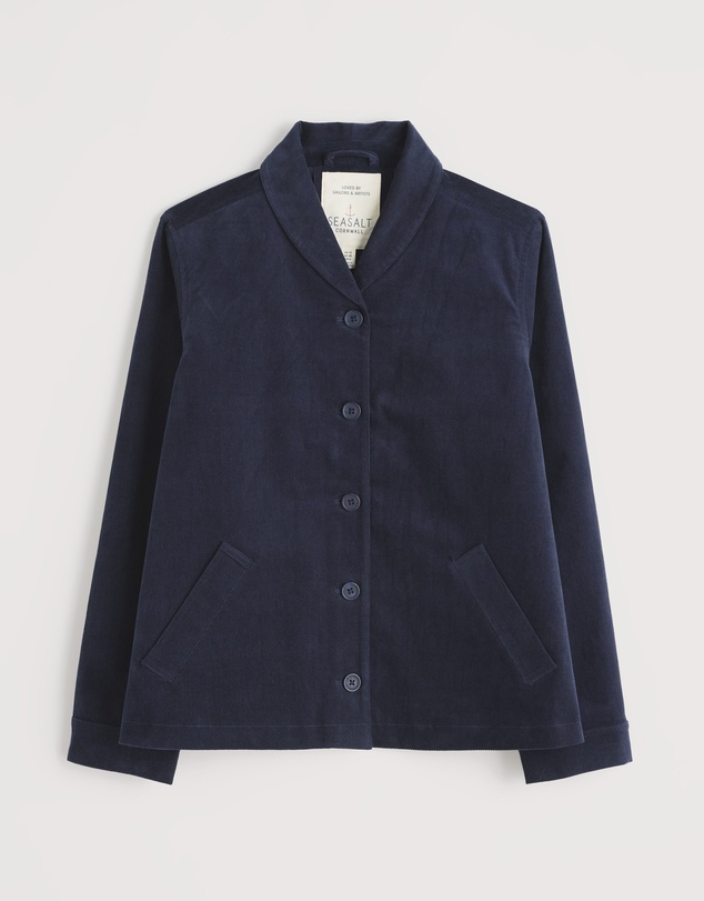Seasalt - Seasalt Cornwall Navy Brightwork Jacket