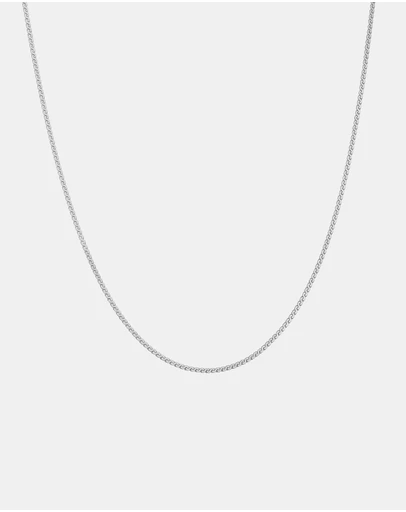 Ania Haie - Ania Haie Silver Flat S Link Chain Necklace