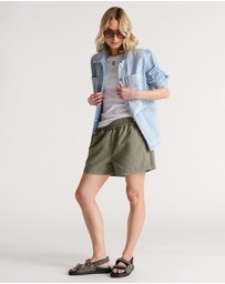 Decjuba - D-Luxe Denim Pull On Shorts
