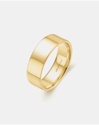 Ania Haie - Gold Smooth Band 6mm
