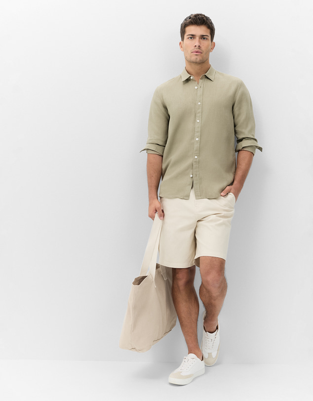 UNISON - Linen Regular Fit Shirt