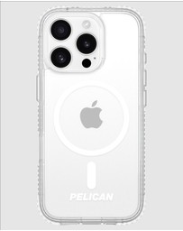 Pelican - Pelican Protector Mag Safe Case for iPhone 16 Pro - Clear