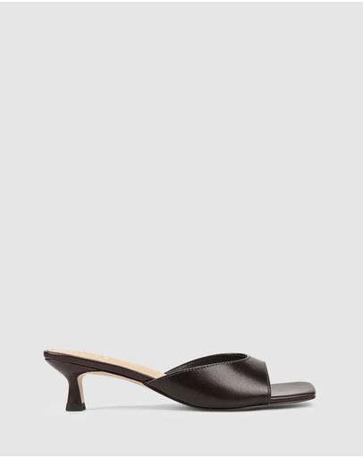 Chocolate Brown Vintage Leather