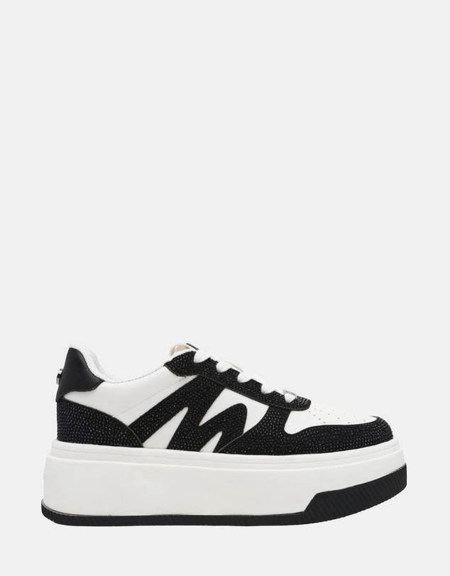 Steve Madden - Dynamo-R Black/White Sneakers