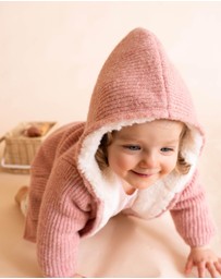 Bebe by Minihaha - Knitted Hooded Jacket - Babies