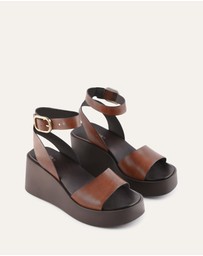 Jo Mercer - Cassie Mid Wedge Sandals
