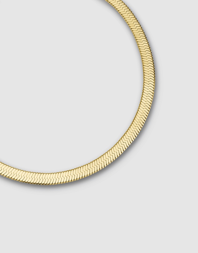 Rosefield - Snake Gold Tone Bracelet