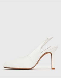 Betts - Tinka Slingback Peep Toe High Heels