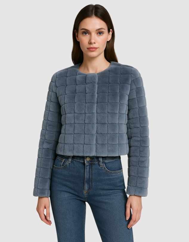 Honey and Beau - New York Faux Fur Jacket