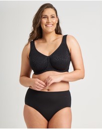 Ava & Audrey  - Ava & Audrey Millie Jacquard Mesh T-Shirt Underwire Bra