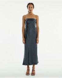 Third Form - Crush Bias Strapless Dress