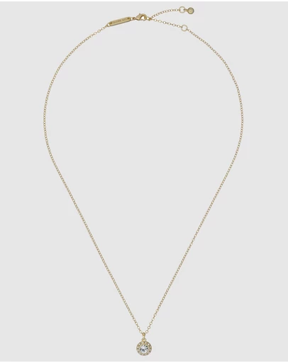 Ted Baker - Soltell Solitaire Sparkle Crystal Pendant Necklace