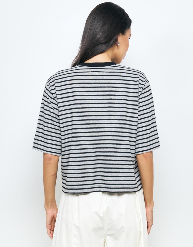 AERE - Stripe Relaxed T-Shirt