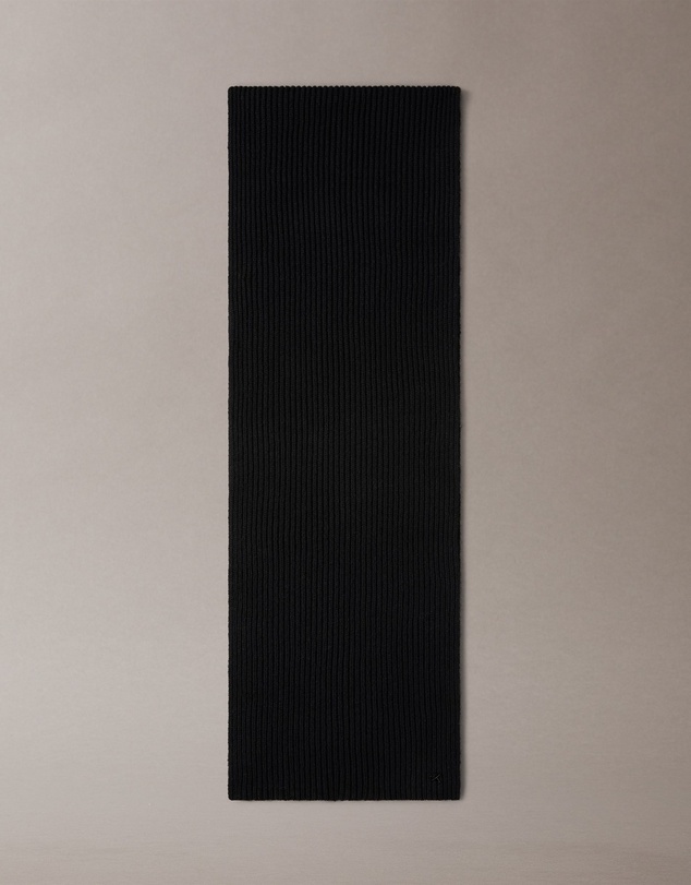 Calvin Klein - Wool Blend Signature Logo Scarf