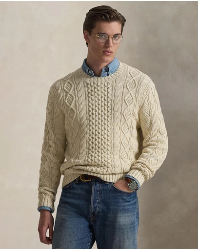 Polo Ralph Lauren - Cotton Fisherman's Sweater