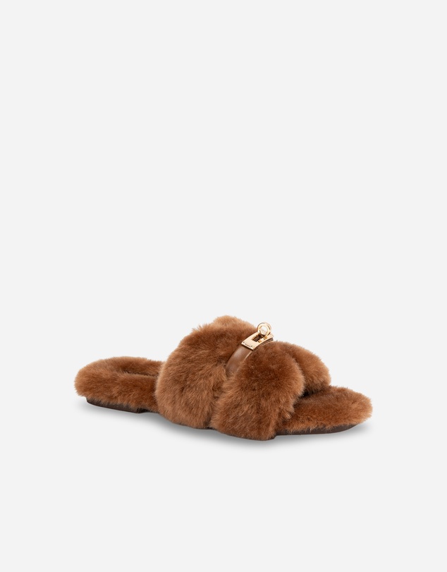 Ozwear Connection Uggs - Ugg Stella Charm Shearling Slide