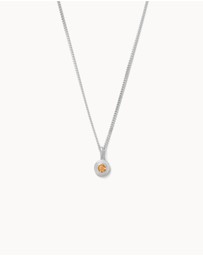 Kirstin Ash - Birthstone Necklace November Citrine