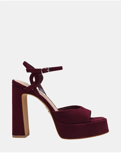 Steve Madden - Miliana Dark Cherry Heels