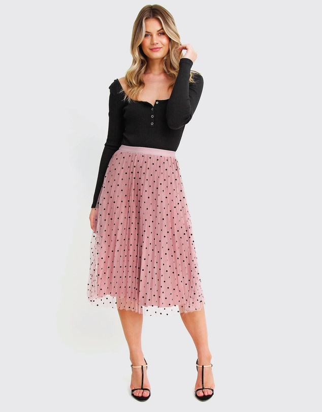 Belle & Bloom - Mixed Feelings Reversible Skirt