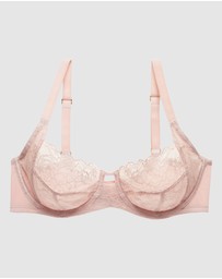 Natori - Statement Supportive Full Figure Wired Lace Bra