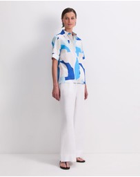Sportscraft - Nora Short Sleeve Lily Voile Shirt