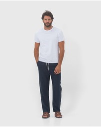 Coast Clothing - Coast Linen Pant - Navy