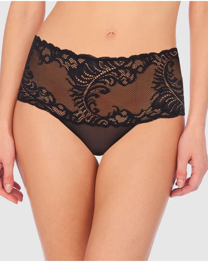 Natori - Feathers Mid Rise Retro Lace Brief