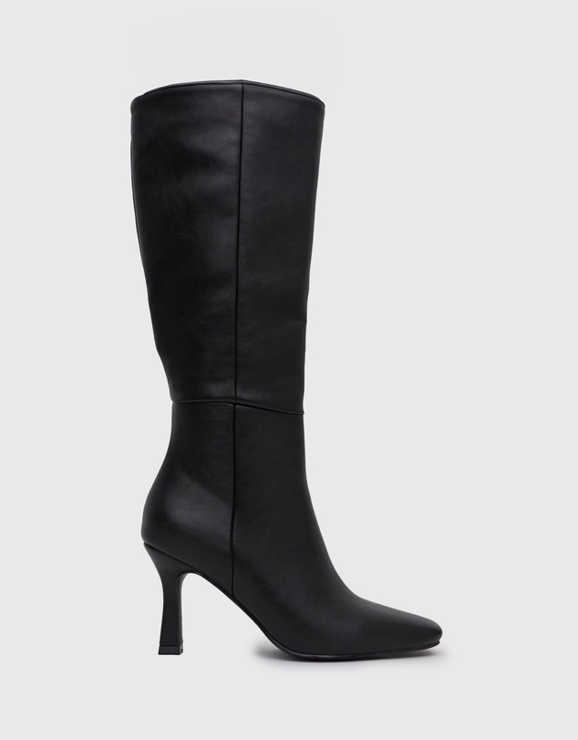 Betts - Maverik Square Toe Stiletto Knee Boots
